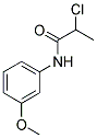2-CHLORO-N-(3-METHOXYPHENYL)PROPANAMIDE CAS#: 21262-11-3