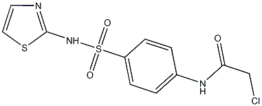 2-CHLORO-N-{4-[(1,3-THIAZOL-2-YLAMINO)SULFONYL]PHENYL}ACETAMIDE CAS#: 104246-27-7