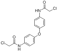 2-CHLORO-N-(4-[4-(2-CHLORO-ACETYLAMINO)-PHENOXY]-PHENYL)-ACETAMIDE CAS#: 10224-03-0