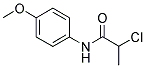 2-CHLORO-N-(4-METHOXYPHENYL)PROPANAMIDE CAS#: 21262-10-2