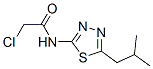 2-CHLORO-N-(5-ISOBUTYL-[1,3,4]THIADIAZOL-2-YL)-ACETAMIDE CAS#: 15777-46-5