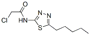 2-CHLORO-N-(5-PENTYL-[1,3,4]THIADIAZOL-2-YL)-ACETAMIDE CAS#: 15777-49-8