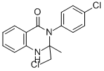 2-(CHLOROMETHYL)-3-(4-CHLOROPHENYL)-2-METHYL-1,2,3,4-TETRAHYDROQUINAZOLIN-4-ONE CAS#: 217461-92-2
