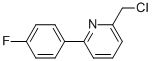2-(CHLOROMETHYL)-6-(4-FLUOROPHENYL)PYRIDINE CAS#: 222551-11-3