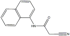 2-CYANO-N-NAPHTHALEN-1-YL-ACETAMIDE CAS#: 22302-63-2