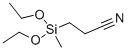 2-CYANOETHYLMETHYLDIETHOXYSILANE CAS#: 1186-11-4