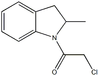 2-Chloro-1-(2-methyl-2,3-dihydro-indol-1-yl)-ethanone CAS#: 1013-18-9