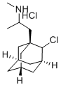 2-Chloro-1-(2-methylaminopropyl)adamantane hydrochloride CAS#: 19835-43-9