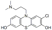 2-Chloro-10-[3-(dimethylamino)propyl]-10H-phenothiazine-3,7-diol CAS#: 14339-66-3