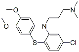 2-Chloro-10-[3-(dimethylamino)propyl]-7,8-dimethoxy-10H-phenothiazine CAS#: 17831-98-0