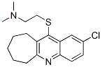 2-Chloro-11-[[2-(dimethylamino)ethyl]thio]-7,8,9,10-tetrahydro-6H-cyclohepta[b]quinoline CAS#: 18833-68-6