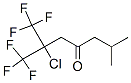 2-Chloro-1,1,1-trifluoro-6-methyl-2-(trifluoromethyl)-4-heptanone CAS#: 101913-92-2