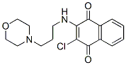 2-Chloro-3-[(3-morpholinopropyl)amino]-1,4-naphthoquinone CAS#: 22295-80-3