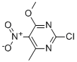 2-Chloro-4-methoxy-6-methyl-5-nitropyrimidine CAS#: 1899-99-6