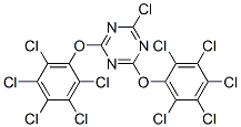 2-Chloro-4,6-bis[(pentachlorophenyl)oxy]-1,3,5-triazine CAS#: 26396-34-9