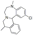 2-Chloro-5,6,7,9,10,14b-hexahydro-5,10-dimethylisoquino[2,1-d][1,4]benzodiazepine CAS#: 19007-33-1