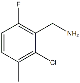 2-Chloro-6-fluoro-3-methylbenzylamine CAS#: 261762-85-0