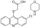 ((2-Chloro-9-acridinyl)thio)acetic acid compd. with morpholine (1:1) CAS#: 106636-58-2