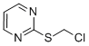 2-((Chloromethyl)thio)pyrimidine CAS#: 19834-93-6