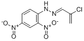 2-Chloropropenal 2,4-dinitrophenylhydrazone CAS#: 18748-42-0