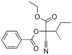 2-Cyano-2-(benzoyloxy)-3-methylvaleric acid ethyl ester CAS#: 19788-62-6