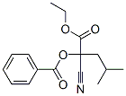 2-Cyano-2-(benzoyloxy)-4-methylvaleric acid ethyl ester CAS#: 19788-61-5