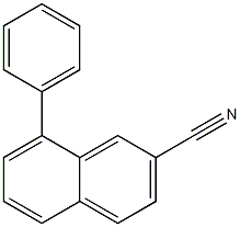 2-Cyano-8-phenylnaphthalene CAS#: 27331-42-6