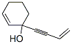 2-Cyclohexen-1-ol, 1-(3-buten-1-ynyl)- (9CI) CAS#: 110890-53-4