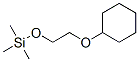 [2-(Cyclohexyloxy)ethoxy]trimethylsilane CAS#: 16654-73-2
