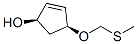 2-Cyclopenten-1-ol,4-[(methylthio)methoxy]-,cis-(9CI) CAS#: 204587-57-5