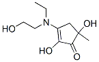 2-Cyclopenten-1-one, 3-[ethyl(2-hydroxyethyl)amino]-2,5-dihydroxy-5-methyl- (9CI) CAS#: 208777-98-4
