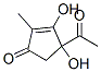 2-Cyclopenten-1-one, 4-acetyl-3,4-dihydroxy-2-methyl- (9CI) CAS#: 209122-21-4