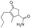 2-Cyclopentene-1-carboxamide, 3-butyl-2-methyl-4-oxo- CAS#: 100054-95-3