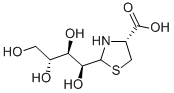 2-(D-ARABINO-TETRAHYDROXYBUTYL)-4(R)-1,3-THIAZOLIDINE-4-CARBOXYLIC ACID CAS#: 110270-13-8