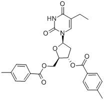 2'-DEOXY-3',5'-DI-O-(4-METHYLBENZOYL)-5-ETHYLURIDINE CAS#: 29900-44-5