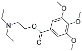 2-DIETHYLAMINOETHYL 3,4,5-TRIMETHOXYBENZOATE CAS#: 10368-09-9