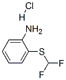 2-[(DIFLUOROMETHYL)THIO]ANILINE HYDROCHLORIDE CAS#: 24933-58-2