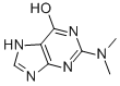 2-DIMETHYLAMINO-6-HYDROXYPURINE CAS#: 1445-15-4
