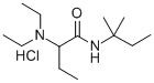 2-(Diethylamino)-N-tert-pentylbutyramide hydrochloride CAS#: 108901-43-5