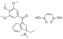 2-(Dimethylamino)-2-phenylbutyl 3,4,5-trimethoxybenzoate maleate CAS#: 34140-59-5