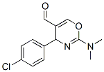 2-Dimethylamino-4-(p-chlorophenyl)-(4H)-1,3-oxazine-5-carboxaldehyde CAS#: 104409-68-9