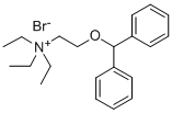 (2-(Diphenylmethoxy)-aethyl)-(triaethyl)-ammoniumbromid [German] CAS#: 102571-29-9