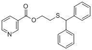 2-[(Diphenylmethyl)thio]ethyl=nicotinate CAS#: 101952-60-7