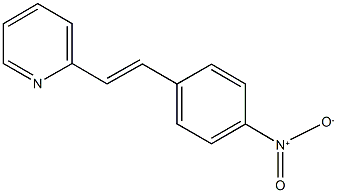 2-[(E)-2-(4-Nitrophenyl)vinyl]pyridine CAS#: 24470-06-2