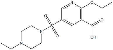 2-ETHOXY-5-(4-ETHYLPIPERAZINE-1-SULFONYL]NICOTINIC ACID CAS#: 247582-73-6