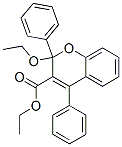 2-Ethoxy-2,4-diphenyl-2H-1-benzopyran-3-carboxylic acid ethyl ester CAS#: 19723-39-8