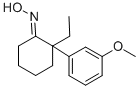 2-Ethyl-2-(3-methoxyphenyl)cyclohexanone oxime CAS#: 15548-02-4