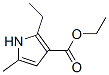 2-Ethyl-5-methyl-1H-pyrrole-3-carboxylic acid ethyl ester CAS#: 27172-03-8