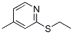 2-Ethylthio-4-methylpyridine CAS#: 19006-78-1