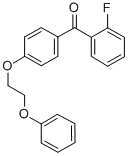2-FLUORO-4'-(2-PHENOXYETHOXY)BENZOPHENONE CAS#: 216143-97-4
